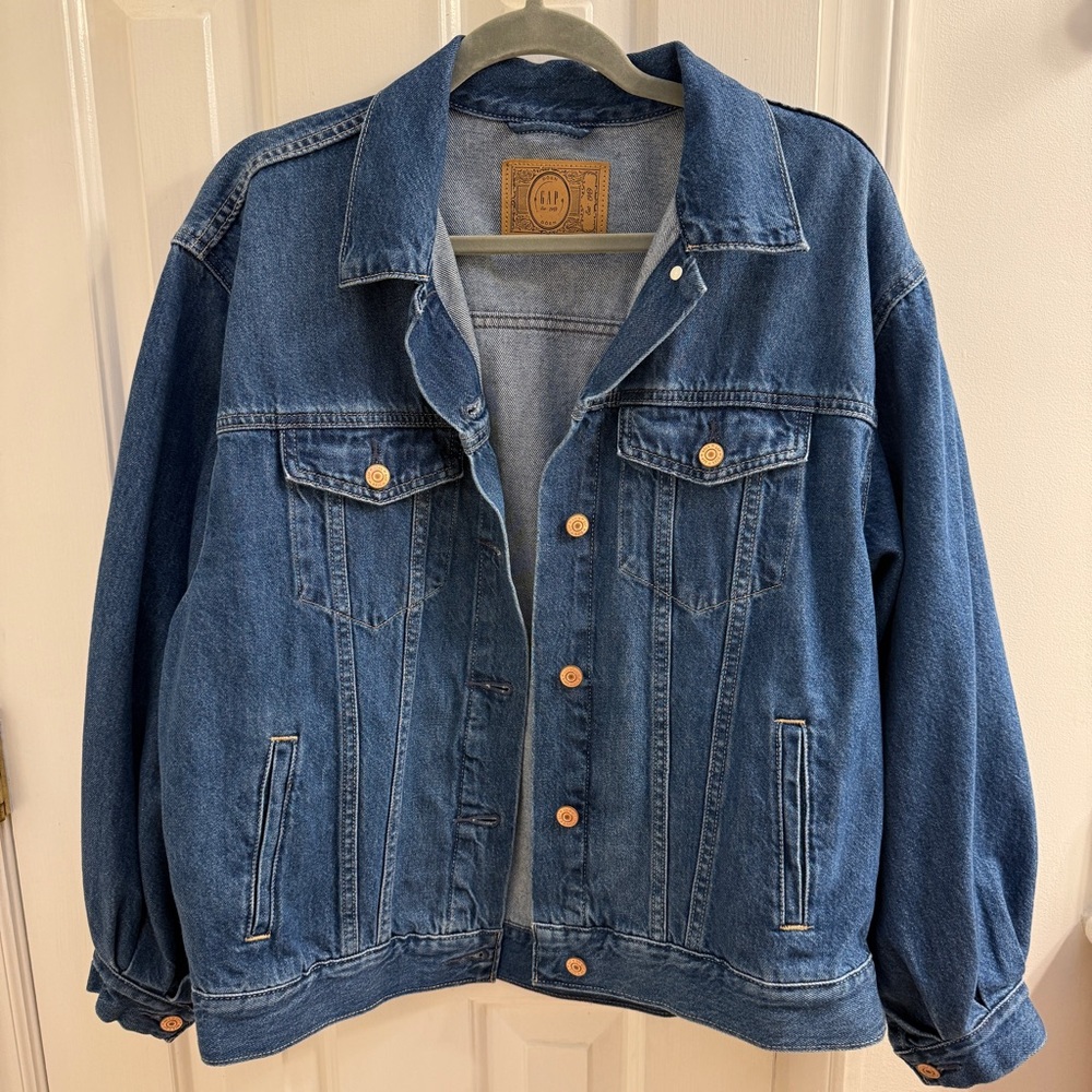 GAP x Doen limited edition oversized icon denim jacket